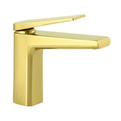 Смеситель для умывальника MONE Deluxe KAREN 1385385G GOLD кран на умывальник