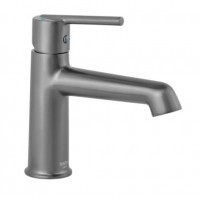 Смеситель для умывальника MONE Deluxe DARLENE 1391391GR Gun Grey кран на умывальник