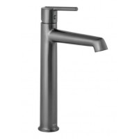 Смеситель для умывальника MONE Deluxe DARLENE 1391391GR-A Gun Grey кран на умывальник