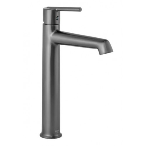 Смеситель для умывальника MONE Deluxe DARLENE 1391391GR-A Gun Grey кран на умывальник