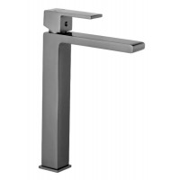 Смеситель для умывальника MONE Deluxe BERYL 1392392GR-A Gun Grey кран на умывальник