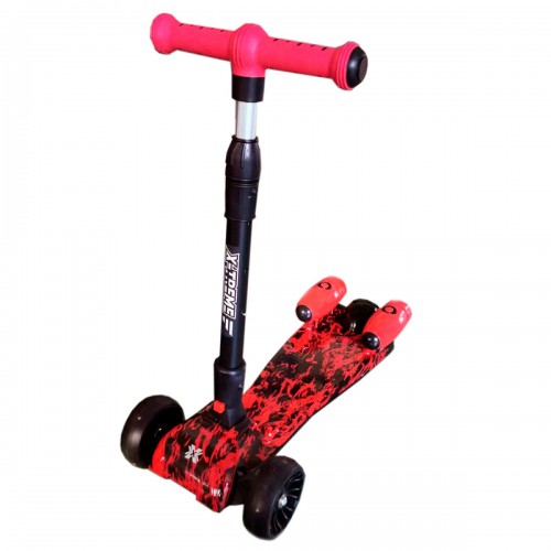 Дитячий самокат X-TREME KS-135C Червоно-чорний Дитячий самокат X-TREME KS-135C Червоно-чорний