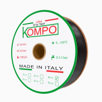 Стрічка крапельного поливу Kompo 8 mil; 1.38 л/год 1000м*40см Стрічка крапельного поливу Kompo 8 mil; 1.38 л/год 1000м*40см