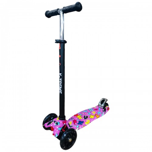 Дитячий самокат X-TREME KS-208 SYMBOL чорний Дитячий самокат X-TREME KS-208 SYMBOL чорний