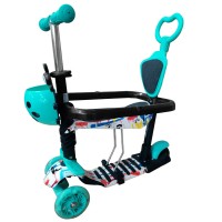 Дитячий самокат X-TREME KS-705-5W Бірюзовий Дитячий самокат X-TREME KS-705-5W Бірюзовий