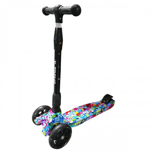 Дитячий самокат X-TREME KS-229WF RACE чорний Дитячий самокат X-TREME KS-229WF RACE чорний