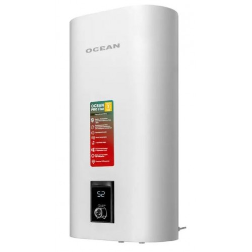 Бойлер OCEAN FLAT RZB100M ET+WT 100л 2,0 КВт эмалированный бак мокрый ТЭН