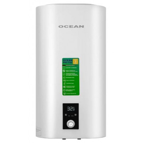Бойлер OCEAN FLAT Digital 100 (100 литров, 2 кВт, Сухой ТЕН)