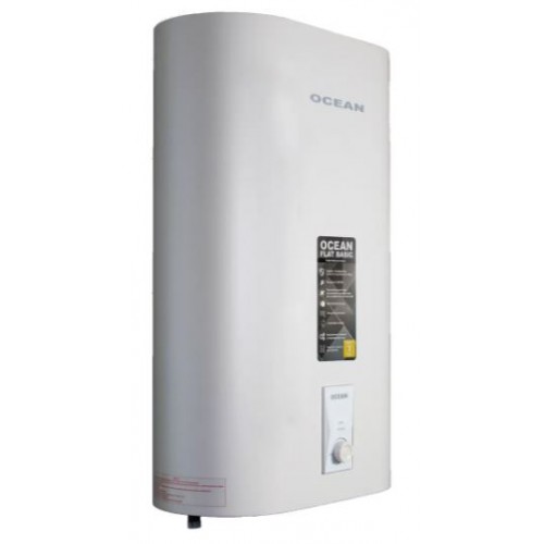 Бойлер OCEAN FLAT BASIC RZB100М ET+WT 100л 2,0 КВт эмалированный бак мокрый ТЭН