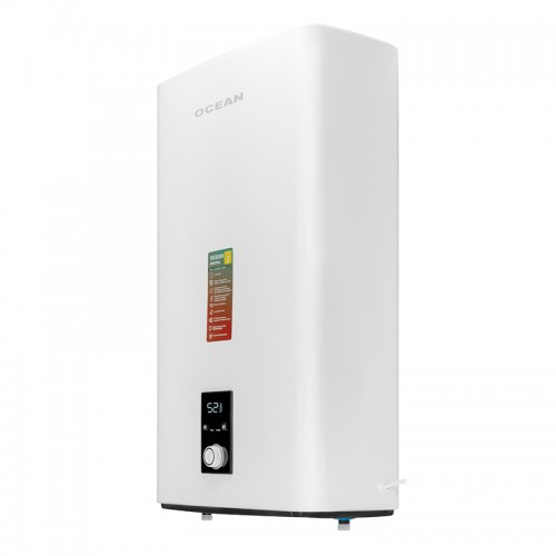 Бойлер OCEAN FLAT RZBF50E-2 ET+DT DIGITAL 50 л 2,0 КВт эмалированный бак сухой ТЭН