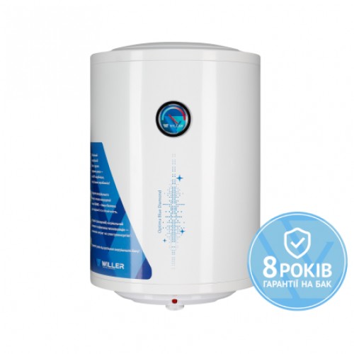 WILLER EV50DR Optima водонагрівач вертикальний (циліндр, сухий) WILLER EV50DR Optima водонагрівач вертикальний (циліндр, сухий)