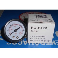 Rudes Манометр PG-P40AM.6 bar Rudes Манометр PG-P40AM.6 bar