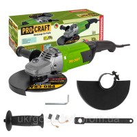 Кутошліфувальна машина Procraft PW2650 230 мм Кутошліфувальна машина Procraft PW2650 230 мм