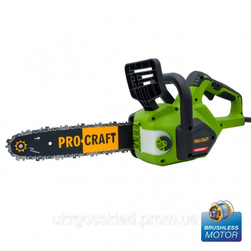 Ланцюгова безщіткова пилка Procraft K2100 бічна електропилка