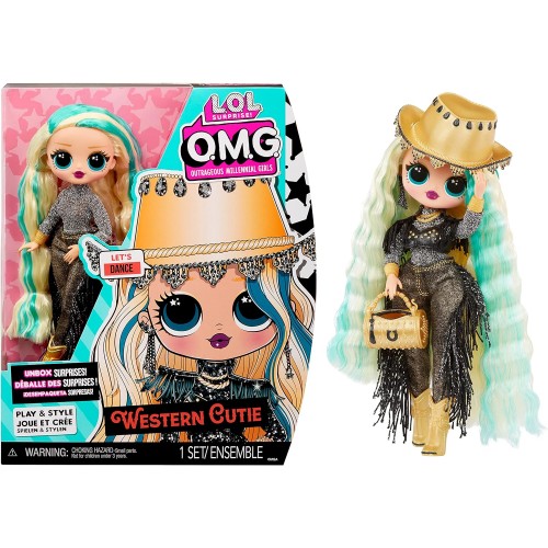 Кукла лол игровой набор LOL Surprise OMG Western Cutie 28см оригинал США Кукла лол игровой набор LOL Surprise OMG Western Cutie 28см оригинал США