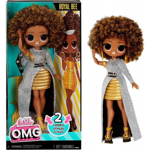 Кукла лол игровой набор LOL Surprise OMG Royal Bee Fashion Doll 28см оригинал США Кукла лол игровой набор LOL Surprise OMG Royal Bee Fashion Doll 28см оригинал США