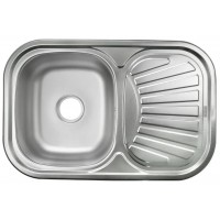 Мийка кухонна врізна MONRO 7549 (08/180) Satin прямокутна