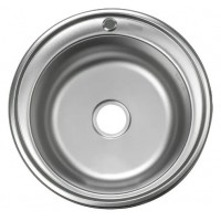 Мойка кухонная врезная MONRO 510 (08/180) Decor круглая