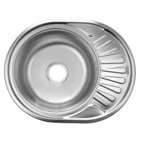 Мойка кухонная врезная MONRO 5745 (06/160) Decor овальная