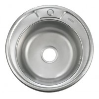Мийка кухонна врізна MONRO 490 (08/180) Decor кругла