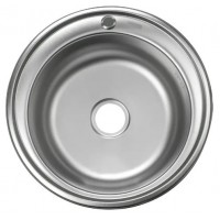Мойка кухонная врезная MONRO 510 (06/160) Satin круглая