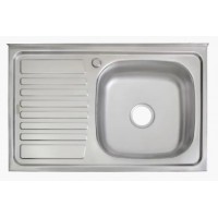 Мийка кухонна накладна MONRO 8050 (06/160) Decor права чаша прямокутна