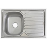 Мойка кухонная врезная MONRO 7848 (08/180) Decor прямоугольная