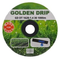 Крапельна стрічка GOLDEN DRIP з плоским емітером 30см 1000м