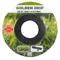 Капельная лента GOLDEN DRIP с плоским эмиттером 20см 100м