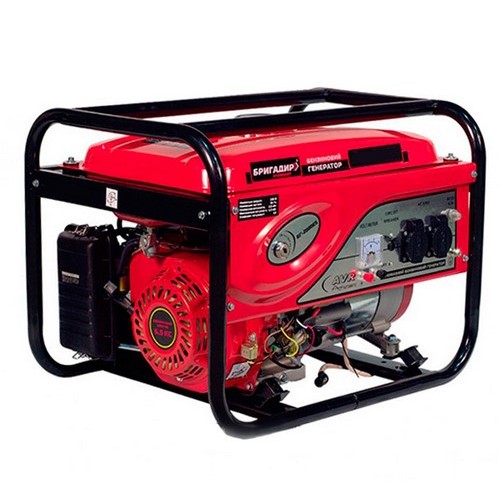 Бензогенератор Бригадир Standart БГ-2500