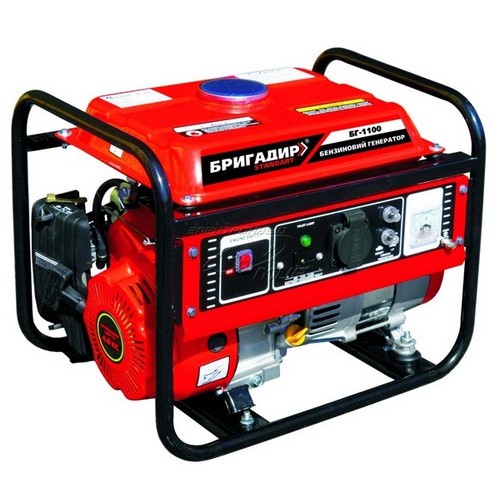 Бензогенератор Бригадир Standart БГ-1100