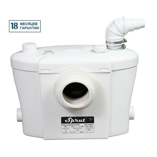 Установка канализационная Sprut WCLIFT 560/3F
